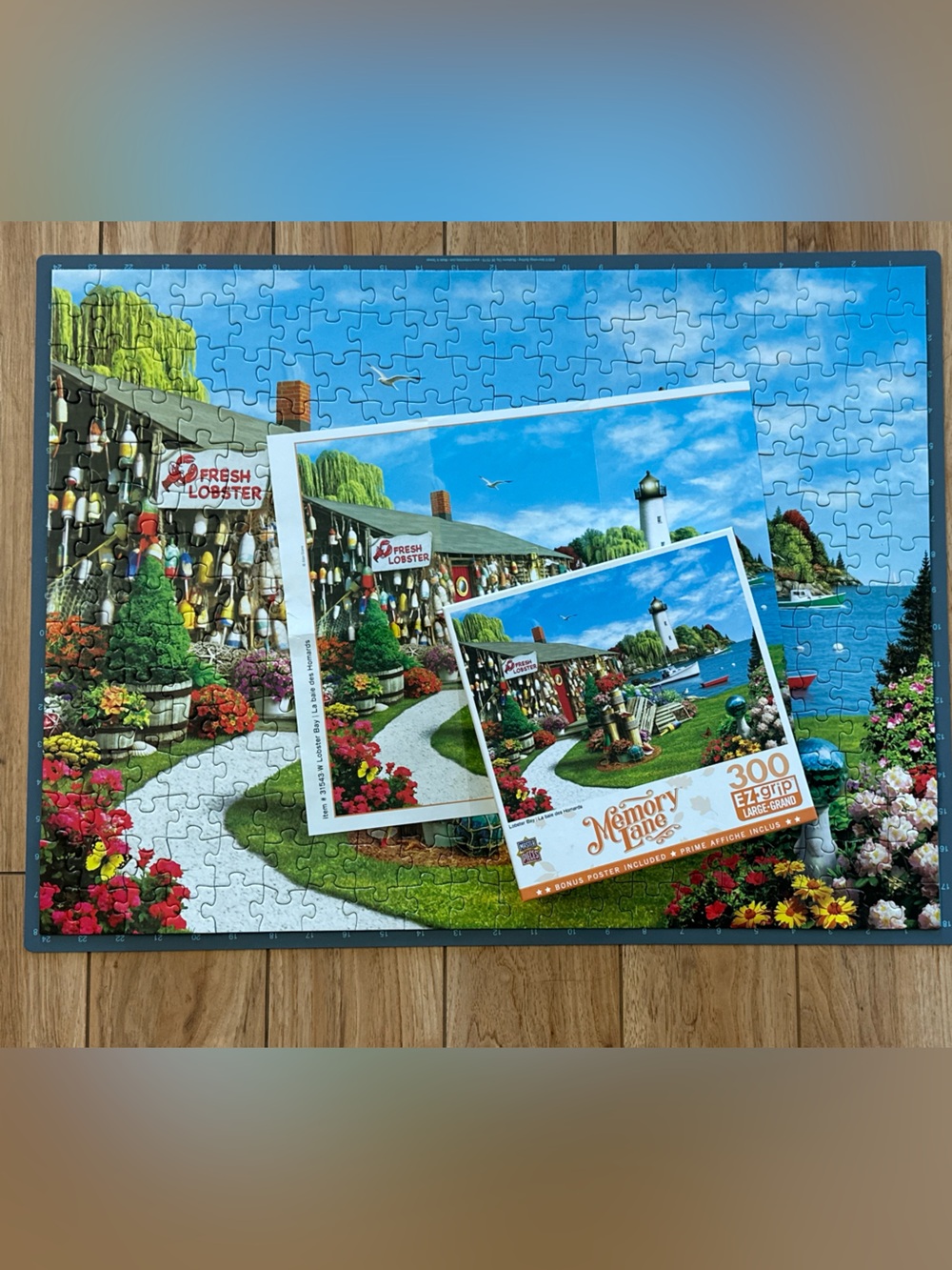MASTER PIECES SCENIC COASTAL 300 PIECE PUZZLE